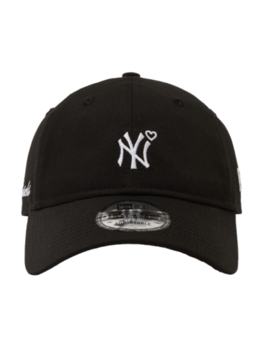 【26AW】9トゥウェンティ ニューヨーク ヤンキース キャップ / 9TWENTY NEW YORK YANKEES / ブラック×ホワイト
