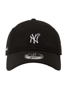 【26AW】9トゥウェンティ ニューヨーク ヤンキース キャップ / 9TWENTY NEW YORK YANKEES / ブラック×ホワイト