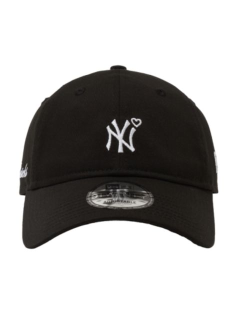【26AW】9トゥウェンティ ニューヨーク ヤンキース キャップ / 9TWENTY NEW YORK YANKEES / ブラック×ホワイト