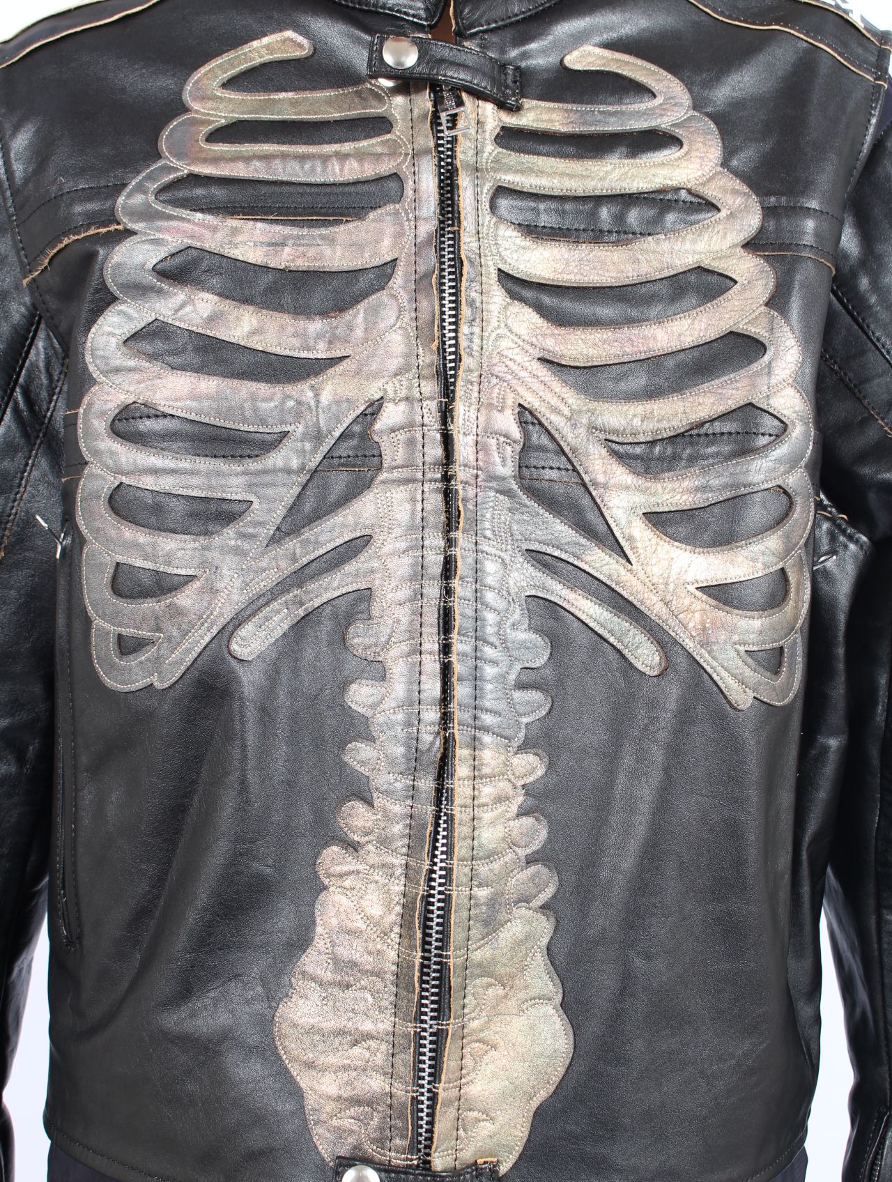【25AW】ボーン デタッチャブル レーサー ライダース / DETACHABLE RACER RIDERS Ver, BONE / ブラック