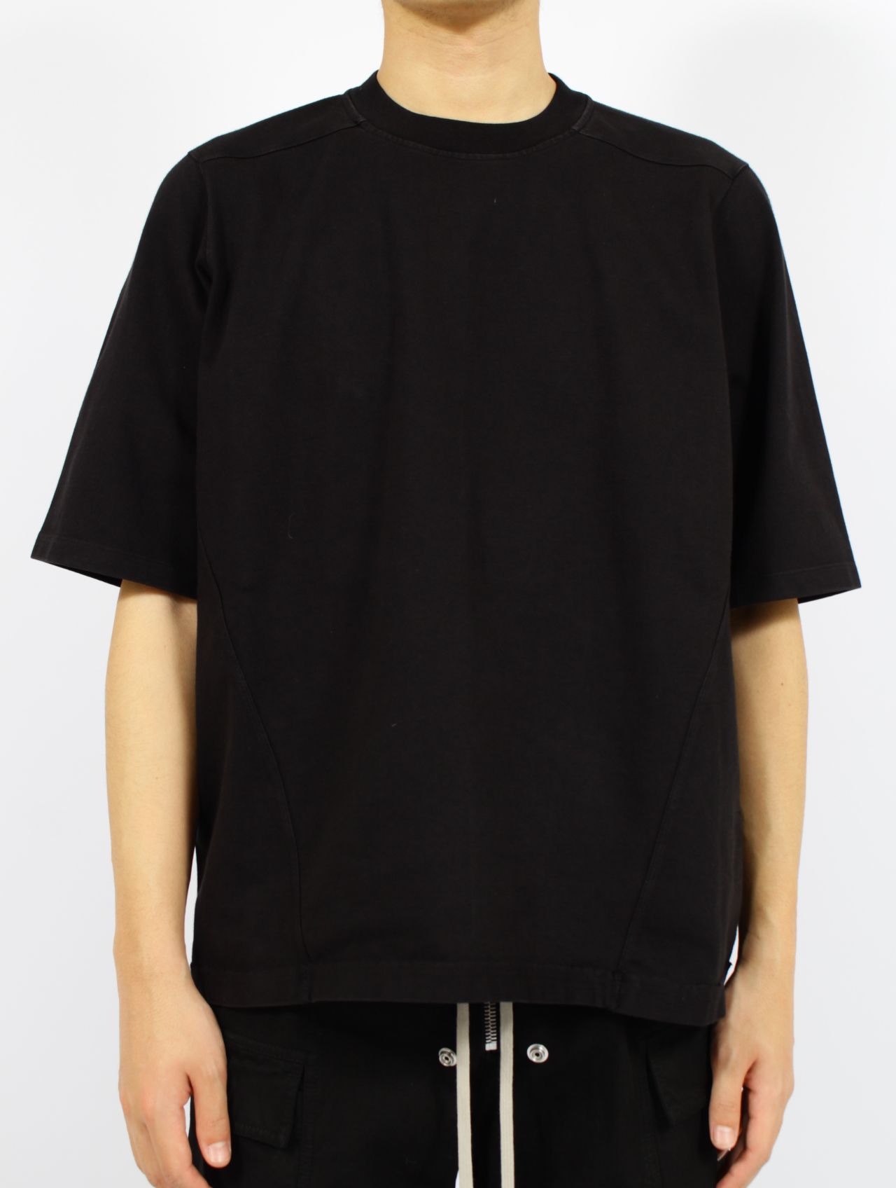 Rick Owens 14FW ウール　Vネックニット【L】薄手　ダークダスト Rick Owens 14FW ウール Vネックニット【L】薄手 ダークダスト