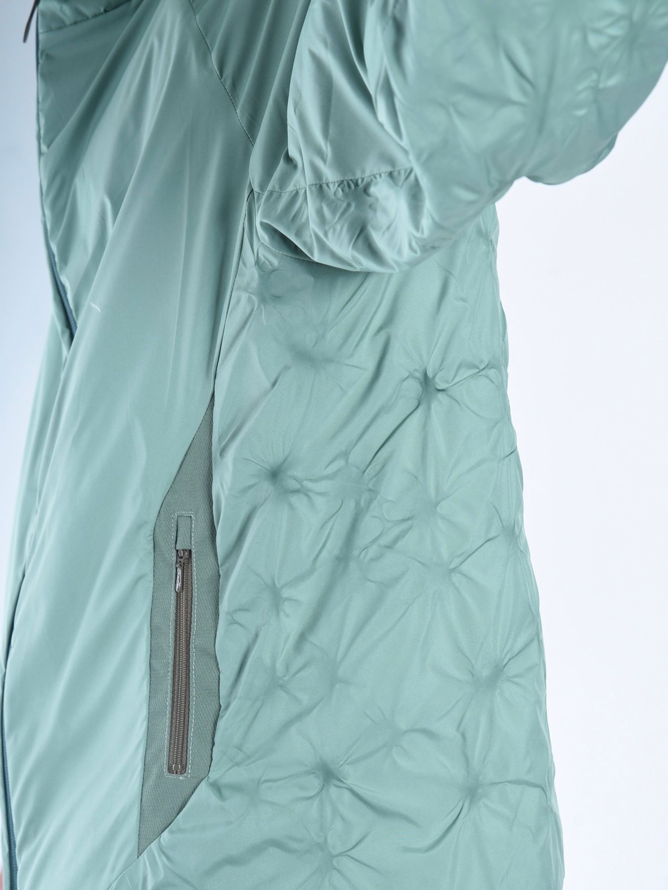 【24AW】リーフ ダウン ジャケット / LEAF DOWN JACKET / グリーン
