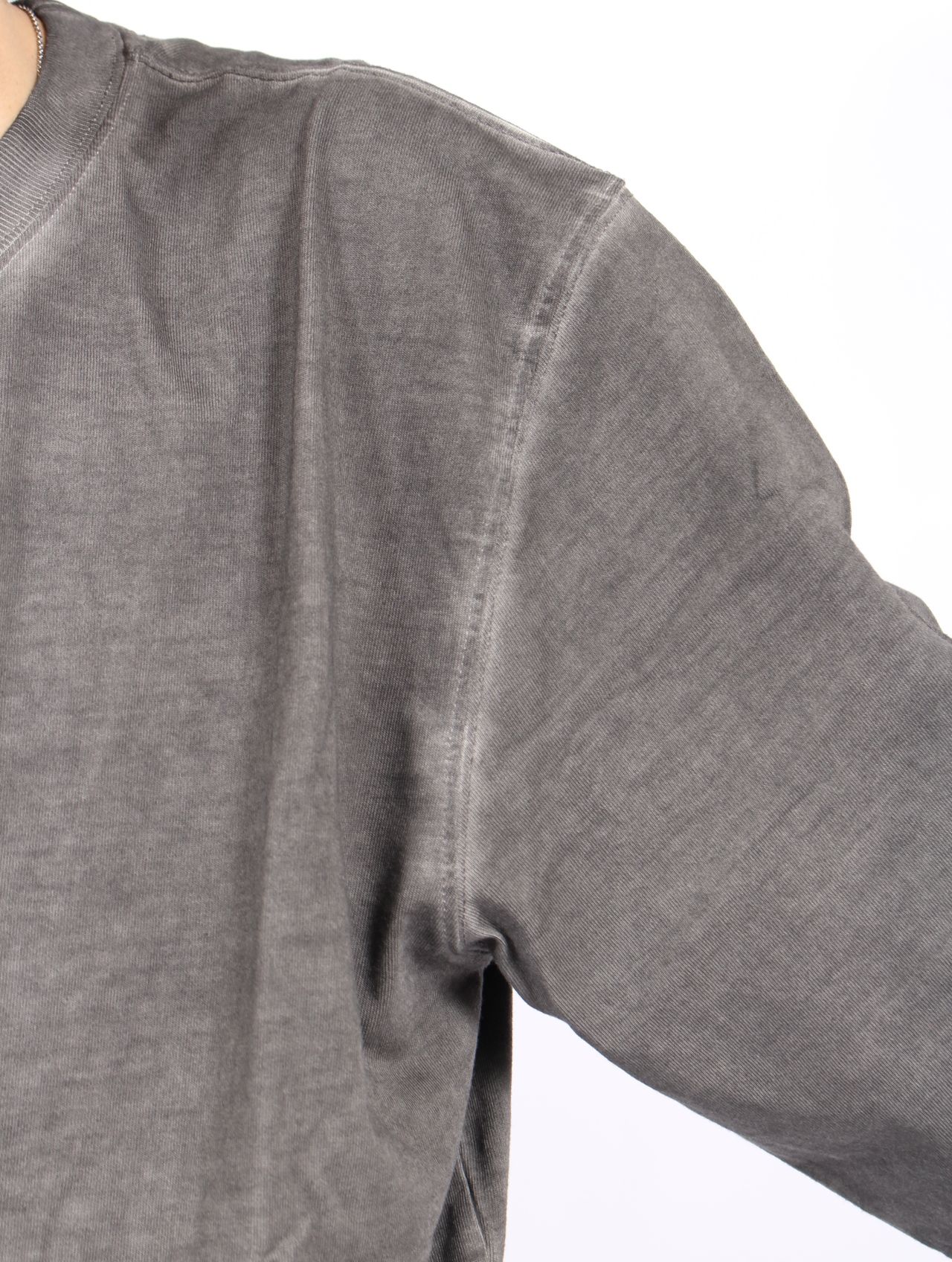 【25AW】TC ベーシック ロングスリーブ Tシャツ / TC BASIC LONG-SLEEVE / チャコール