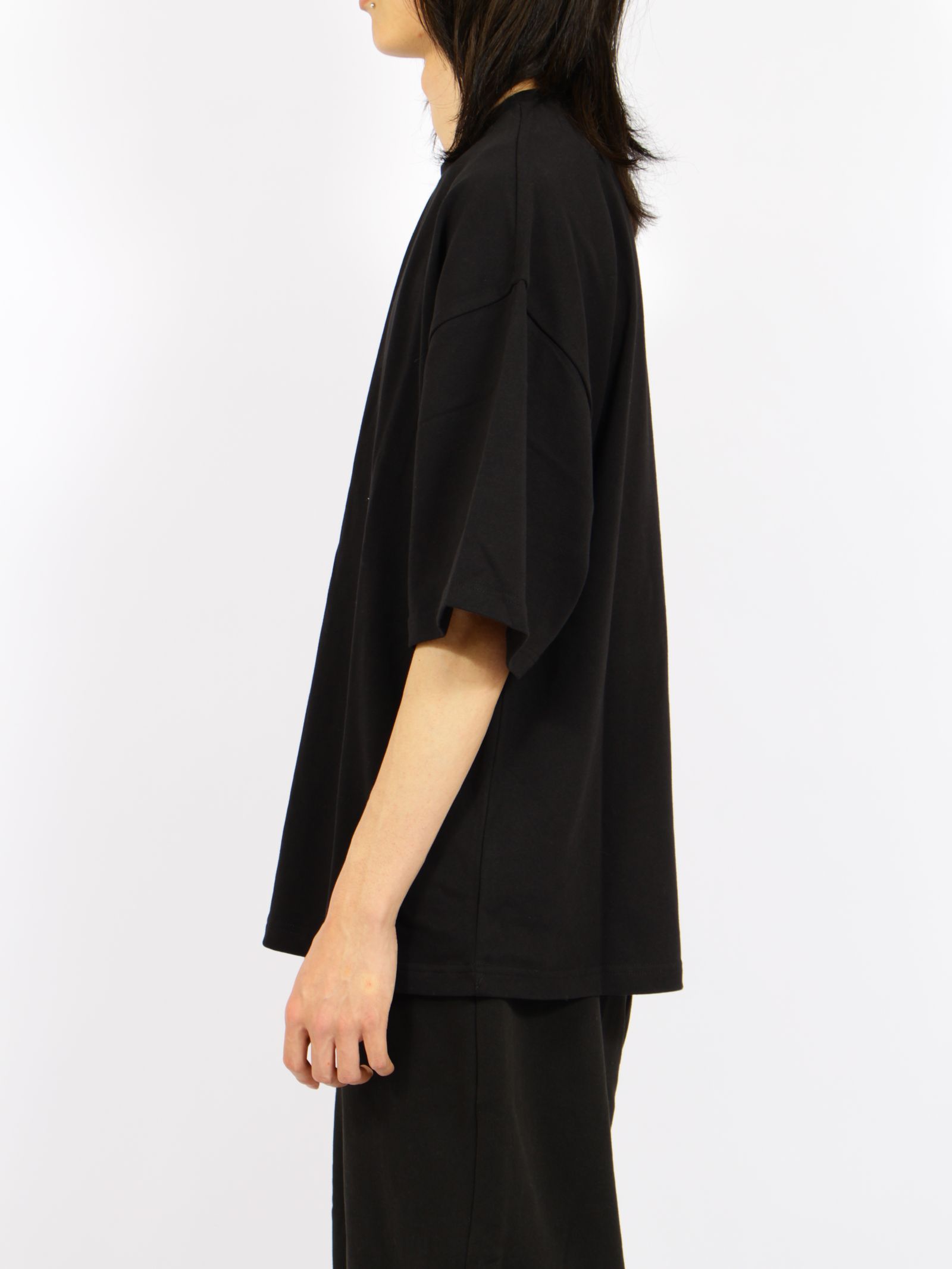 ヘビー ボクシー ティー / HEAVY BOXY TEE / BLACK(ブラック)