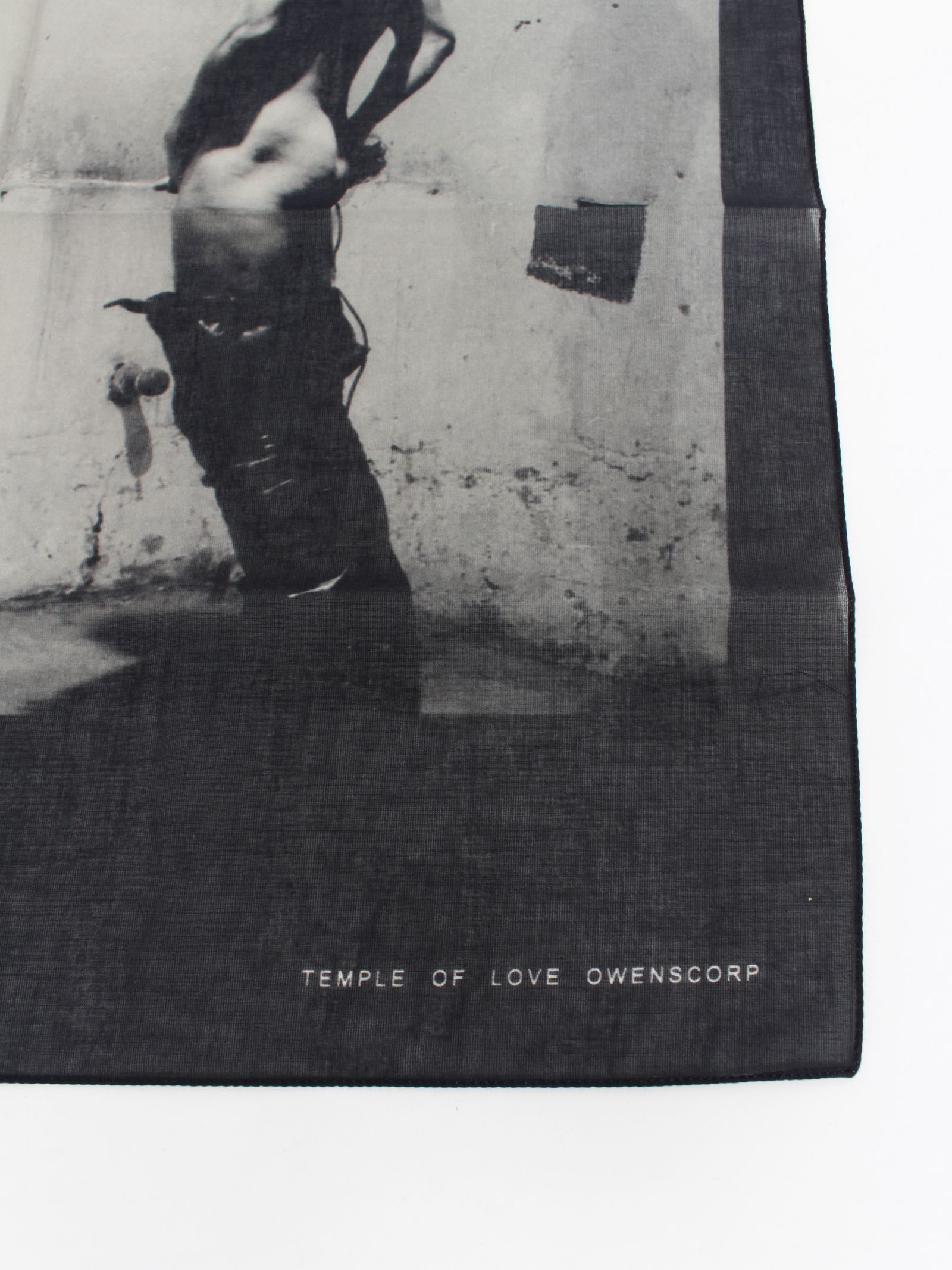 【26SS】バンダナ / BANDANA / ブラック×ミルク