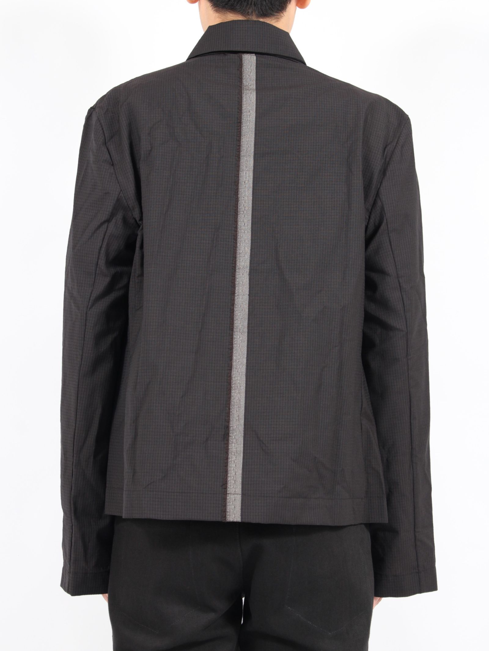 【24AW】2フロント ポケット シャツジャケット / 2 FRONT POCKET SHIRT JACKET / ブラック