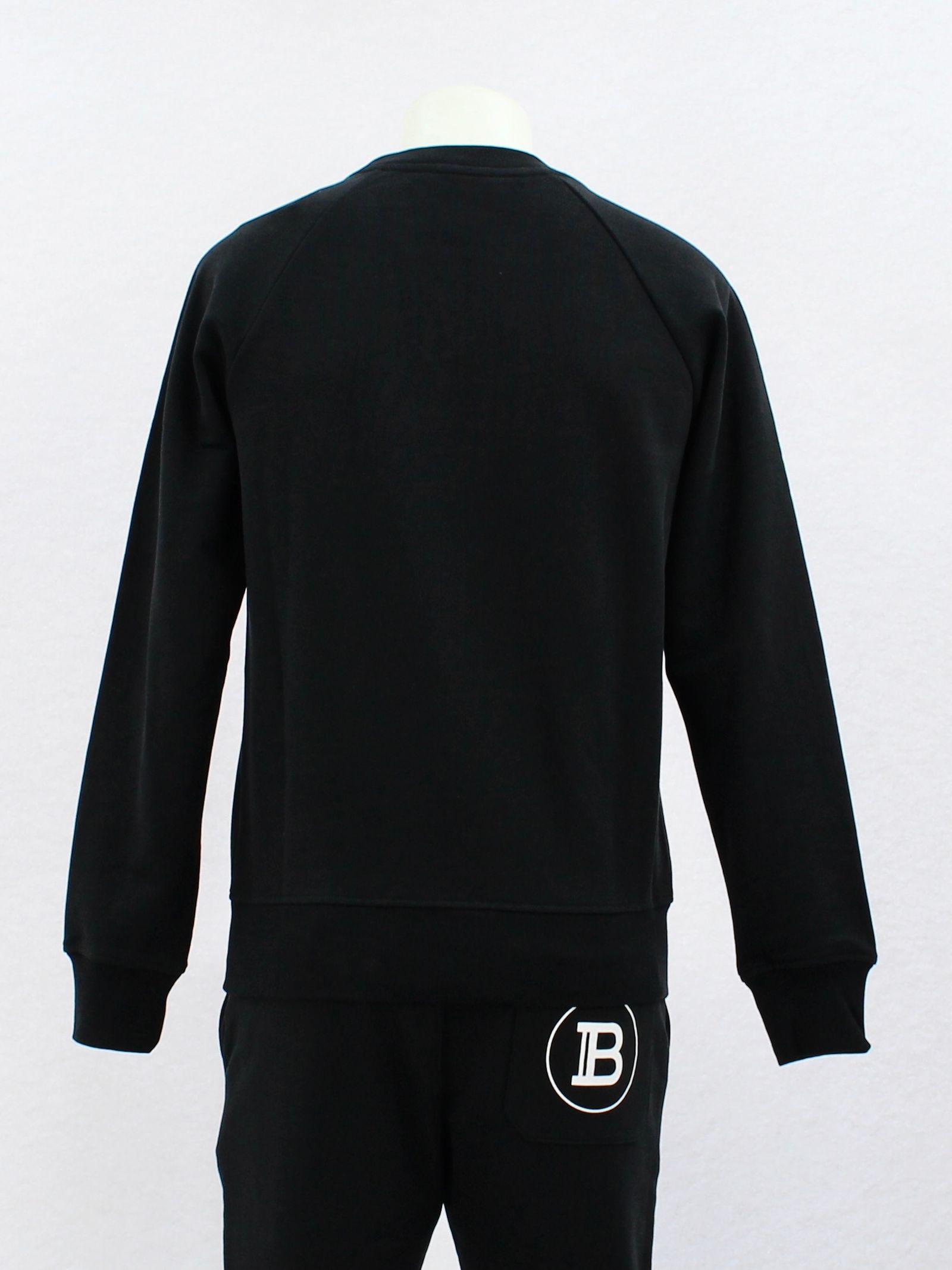 Bロゴ ホワイトプリント スウェット / BH2 C&S SWEAT PRINT B-LOGO / ブラック × ホワイト