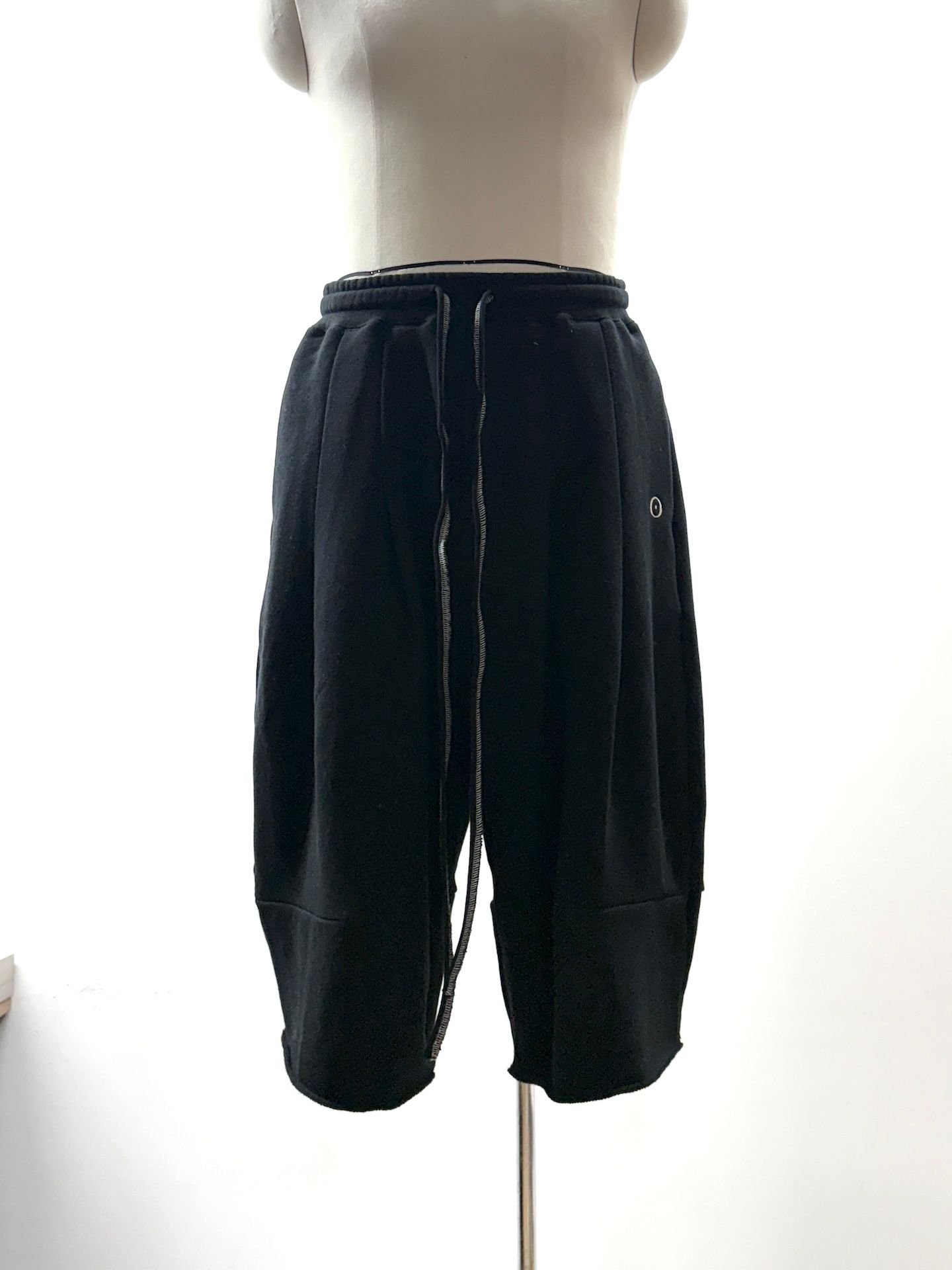 【26AW】オーディナリー ホーム バギー ショーツ スウェットパンツ / ORDINARY HOME BAGGY SHORTS / ブラック