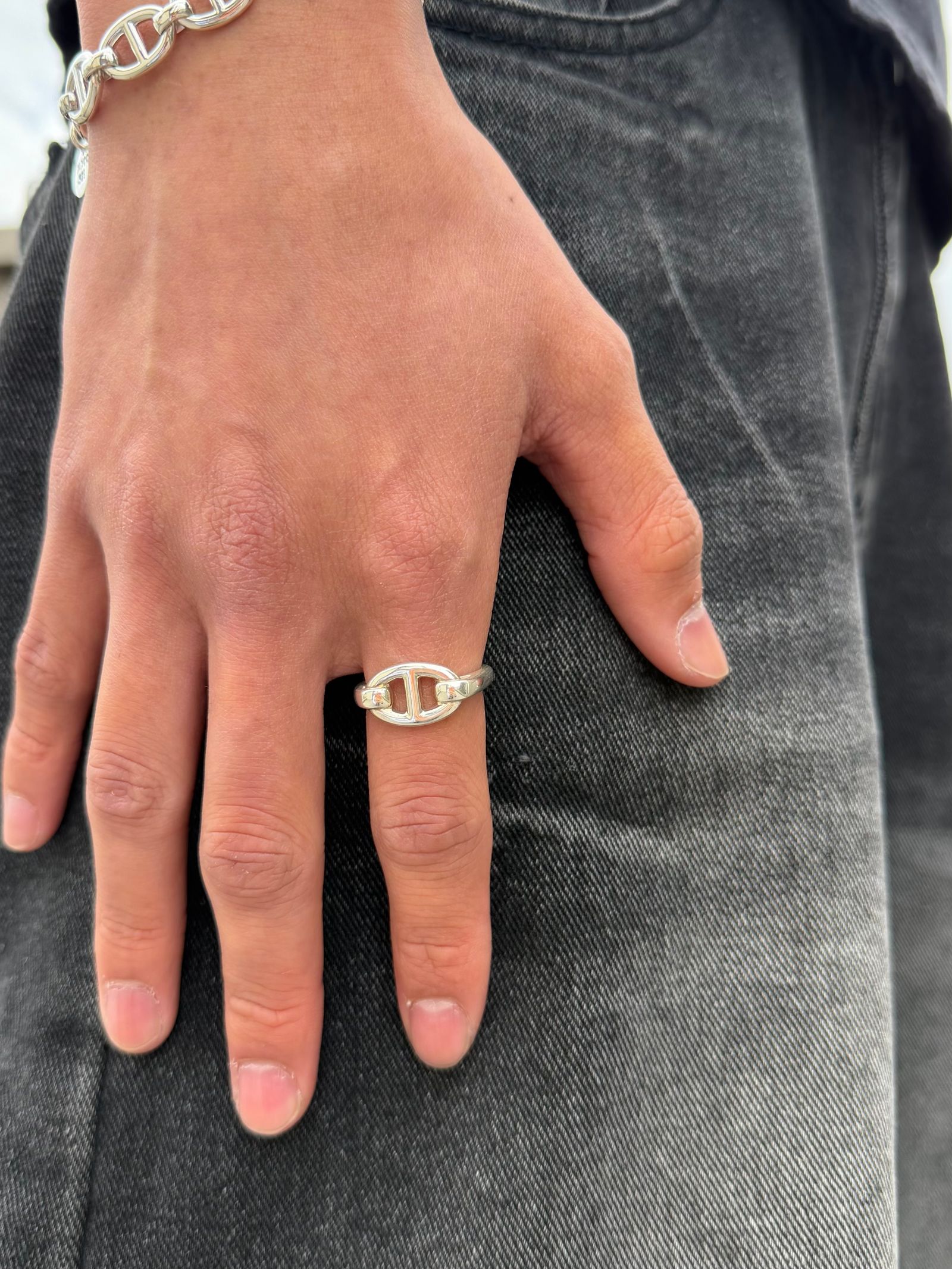 セントラル アンカー リング / CENTRAL ANCHOR RING / シルバー