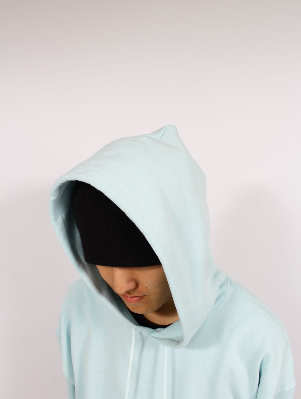 【25SS】コットン フーディ スウェット パーカー / COTTON HOODED SWEATER 'EMPIRE / ミント