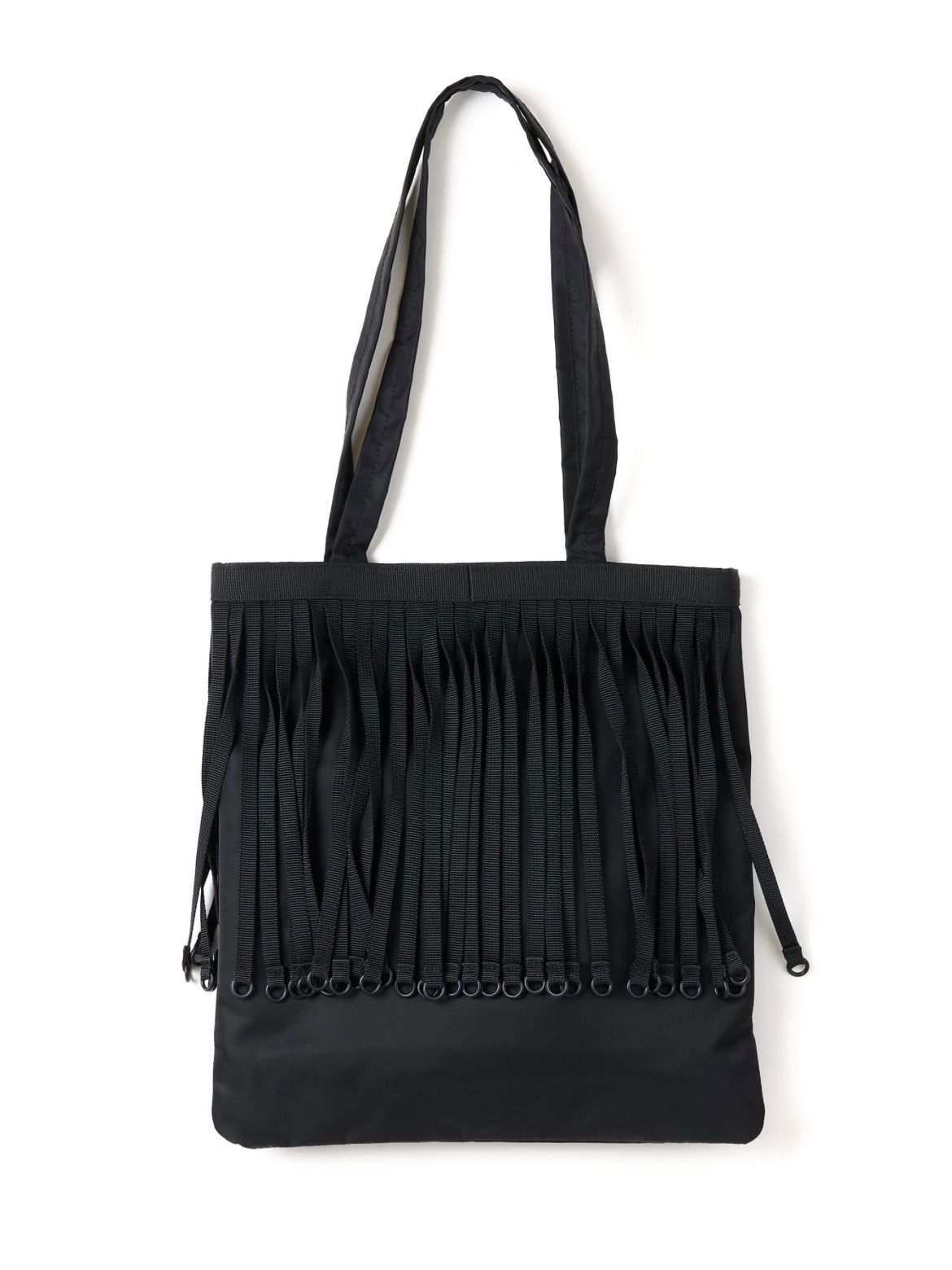 テープフリンジ バッグ / TAPE FRINGE BAG (SMALL) / ブラック