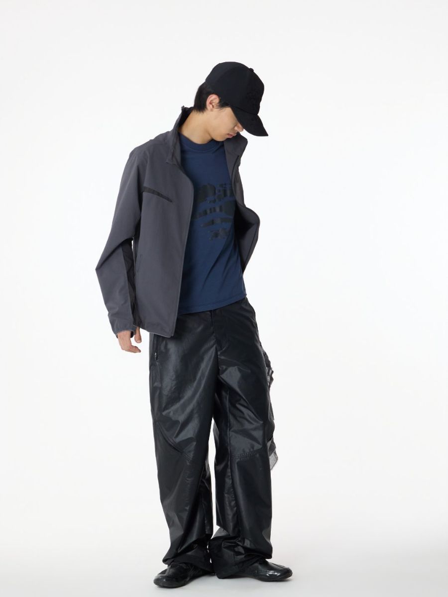 スラント ジャケット ジップアップ ジャケット / SLANT JACKET / ブルーチャコール SG27SSOTJK001