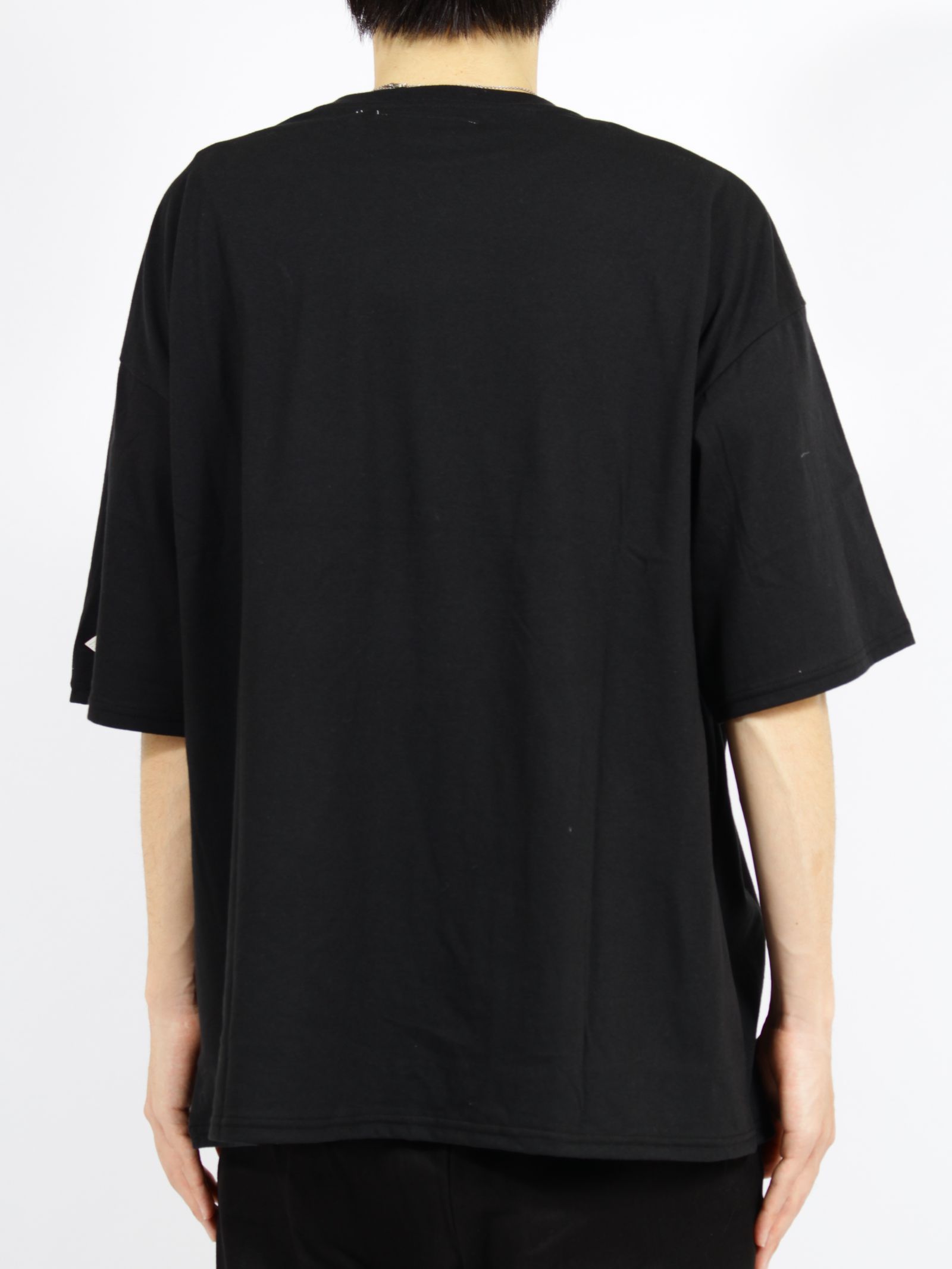 【26SS】3D エンブロイダリー Tシャツ / 3D EMBROIDERED T-SHIRT / ブラック