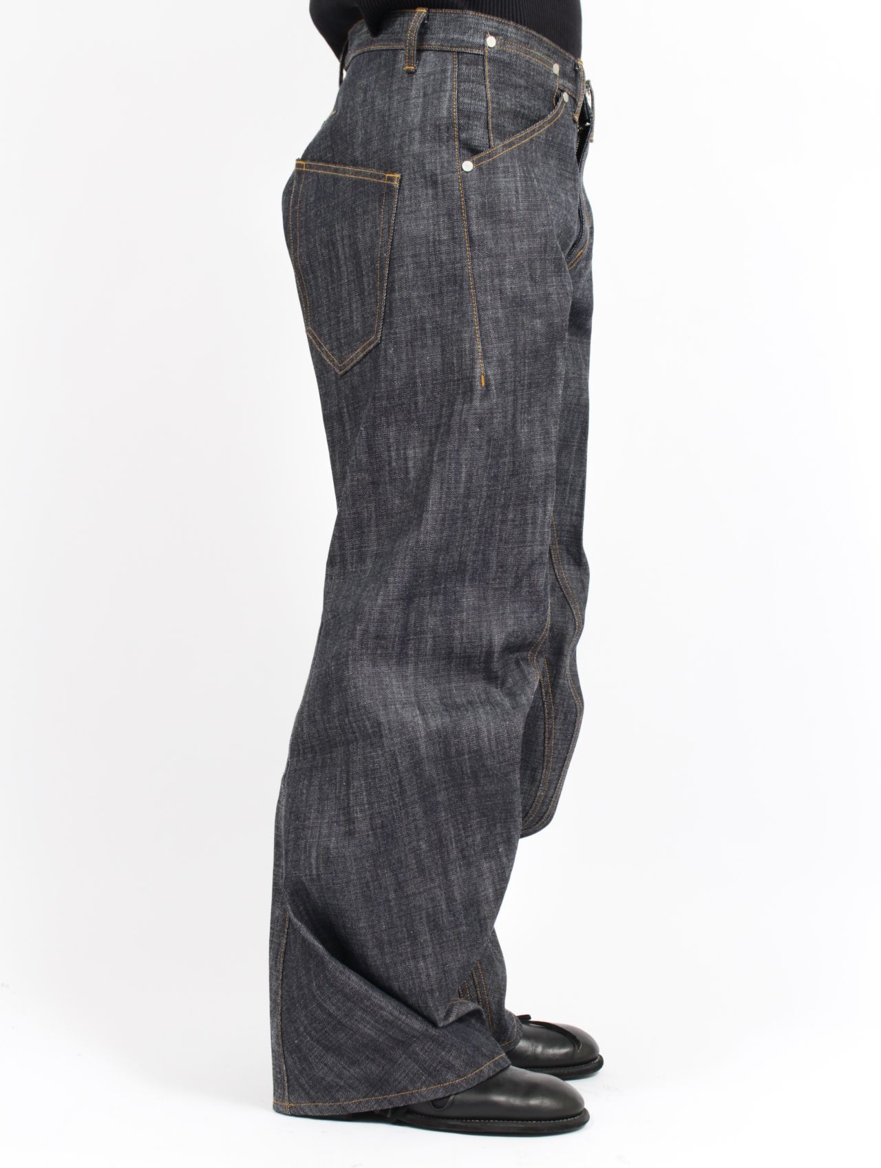 【26SS】新モデル 3D ツイステッド ジーンズ 3.0 / 3D TWISTED JEANS 3.0 / RAW INDIGO (ロー インディゴ)