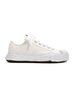"ハンク" キャンバス ローカット スニーカー / HANK LOW CANVAS SNEAKER / ホワイト
