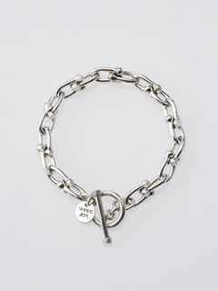 ハメッジ ダブル リンク ブレスレット / HOMAGE DOUBLE LINK BRACELET -13mm- / シルバー