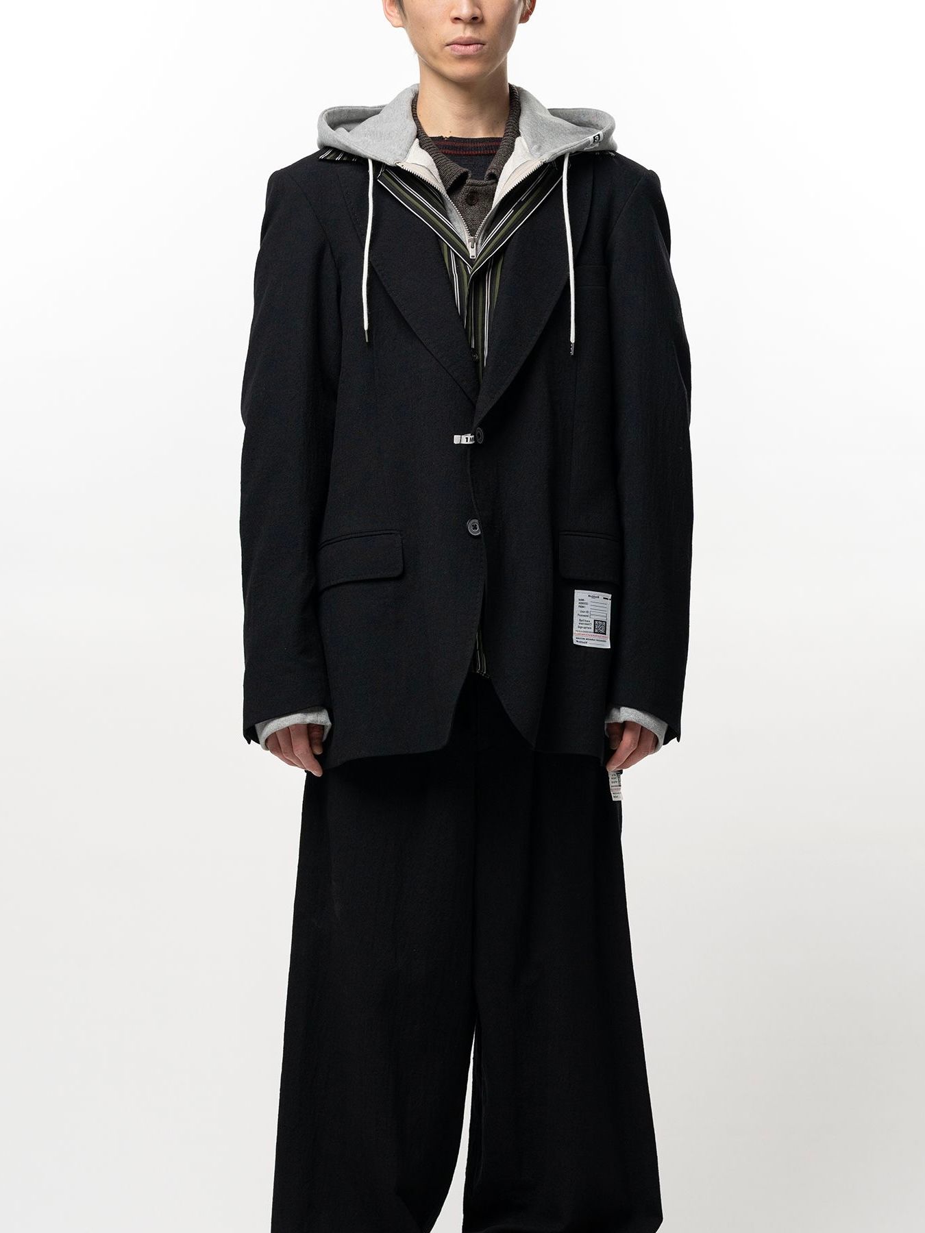 【26AW】 トリプル レイヤード ブレザー / TRIPLE LAYERED BLAZER / ブラック