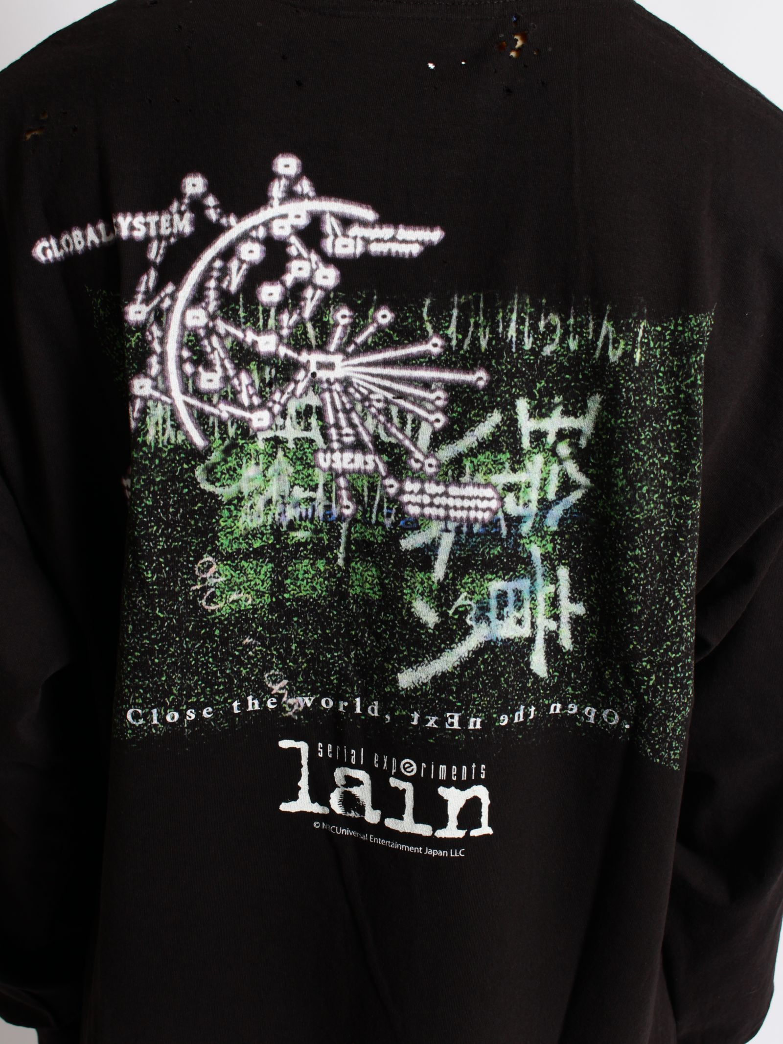 【26AW】セブ VS レインPT-07 ロングスリーブ Tシャツ 長袖 カットソー / SEV VS LAIN PT-07 L/SL TEE / ブラック