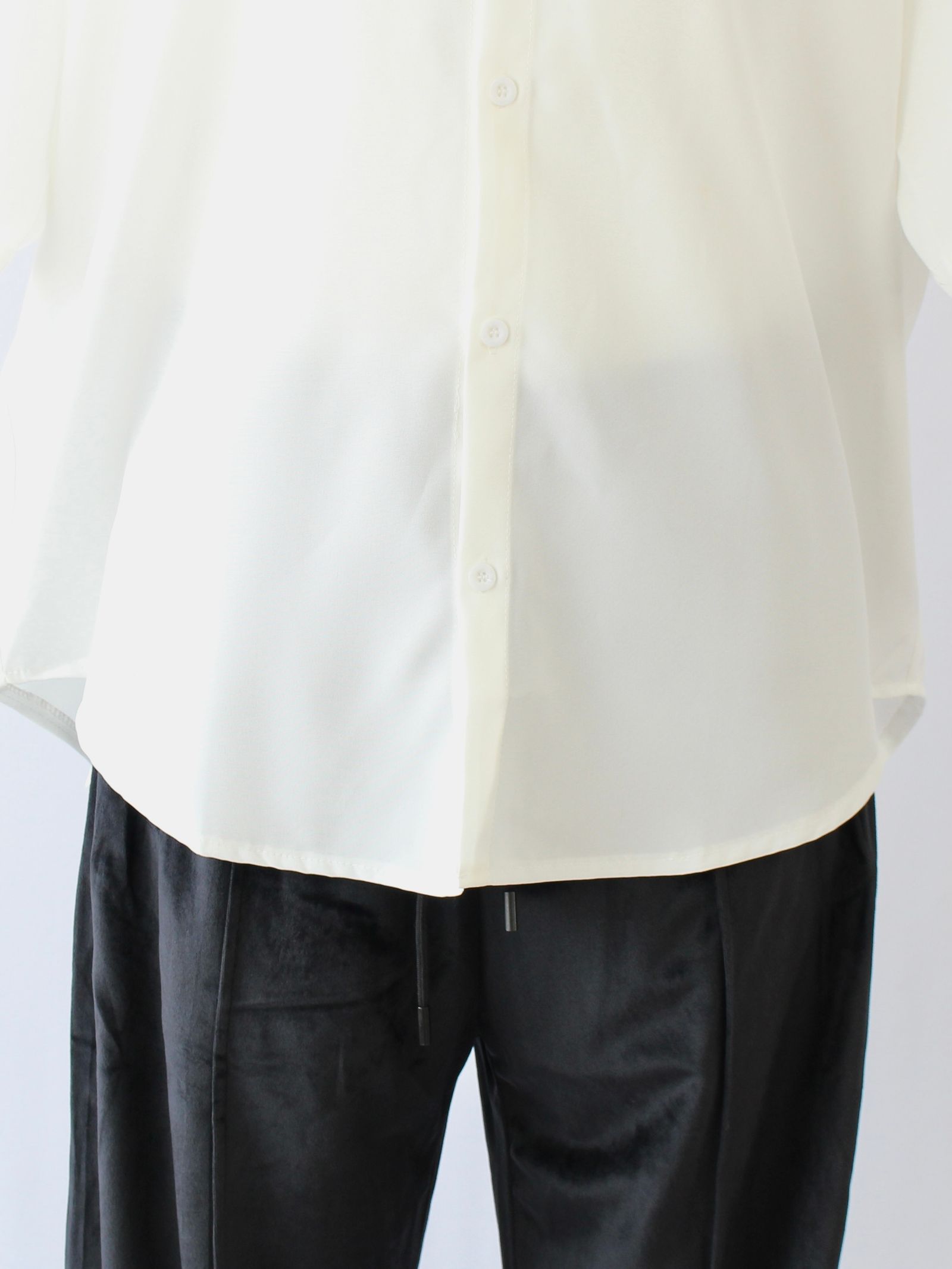 イレイサー 半袖 シャツ / ERASER HALF SLEEVE SHIRT / ホワイト