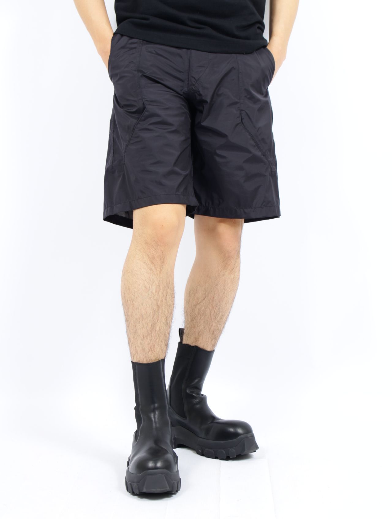 【25SS】6ポケット パネル ショーツ / 6POCKET PANEL SHORTS / ブラック