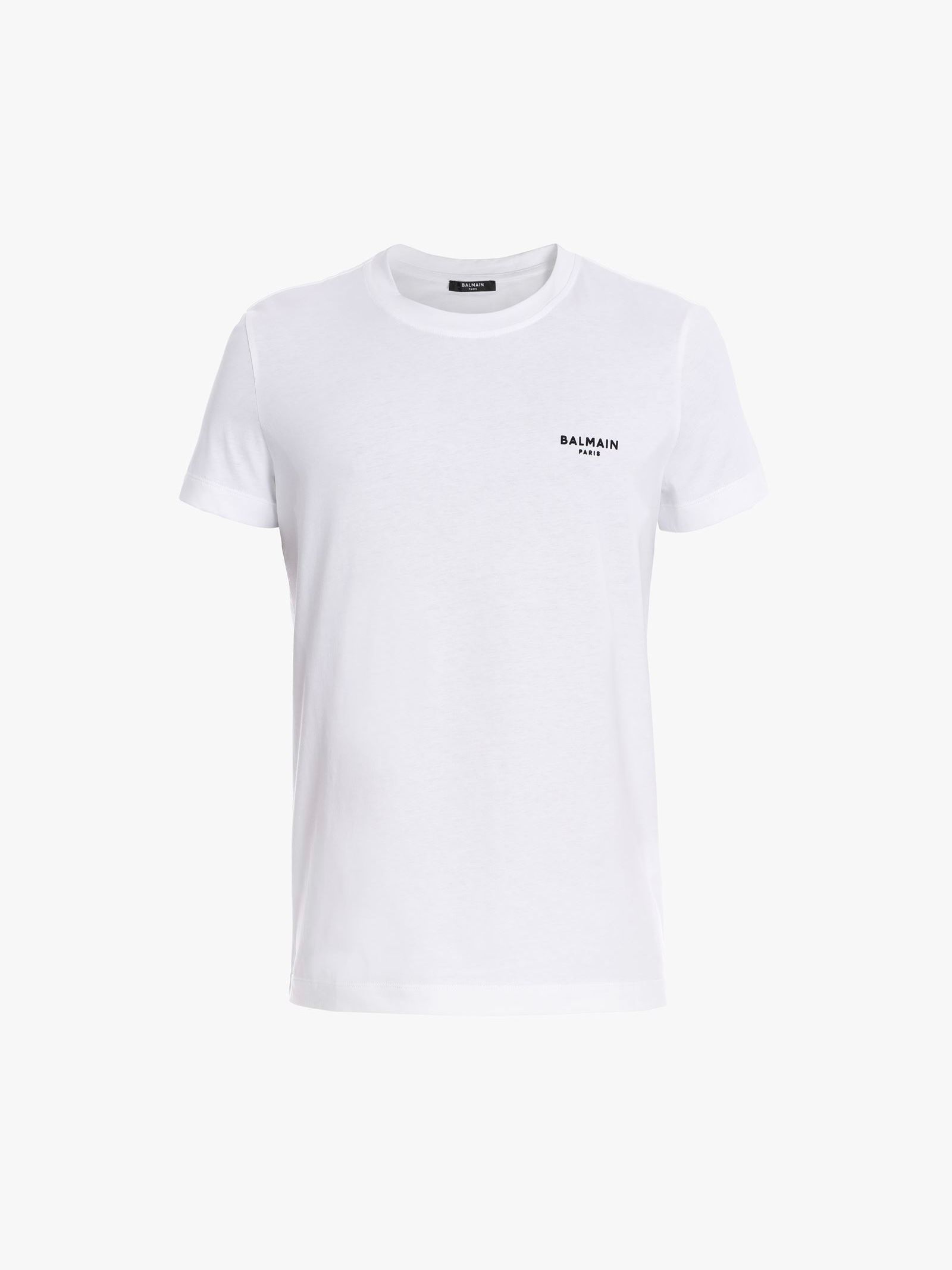 BALMAIN - スモールロゴ Tシャツ / FLOCKY SMALL LOGO T-SHIRT