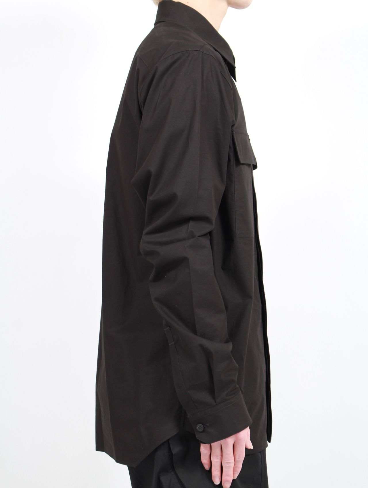 RICK OWENS - 【25SS】ワークシャツ 長袖 / WORK SHIRT RICK OWENS - 【25SS】ワークシャツ 長袖 / WORK SHIRT