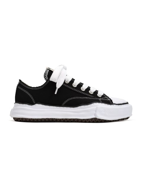 "ピーターソン" キャンバス ローカット スニーカー / PETERSON LOW OG SOLE CANVAS LOWCUT SNEAKER / ブラック