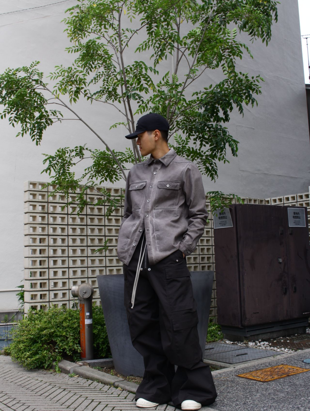 RICK OWENS DRKSHDW - 【25SS】アウターシャツ 長袖 ジャケット