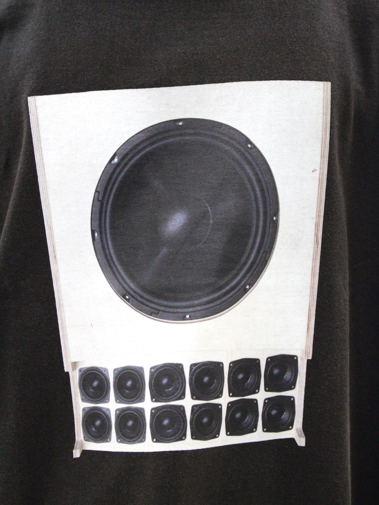 【26SS】スピーカー グラフィック Tシャツ / SPEAKER TEE / ブラック