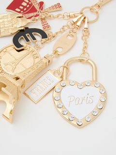 【26SS】ハート パッドロック スーベニア キーチャーム / VQ HEART PADLOCK SOUVENIR / ゴールド