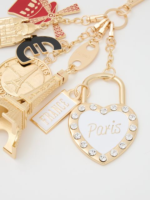 【26SS】ハート パッドロック スーベニア キーチャーム / VQ HEART PADLOCK SOUVENIR / ゴールド