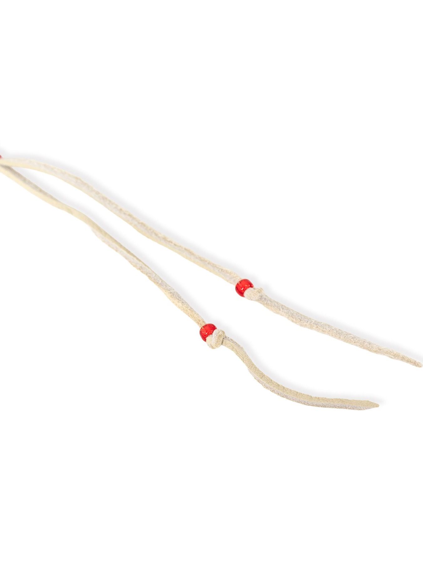 【25AW】グラス ビーズ ネックレス / GLASS BEADED NECKLACE / レッド
