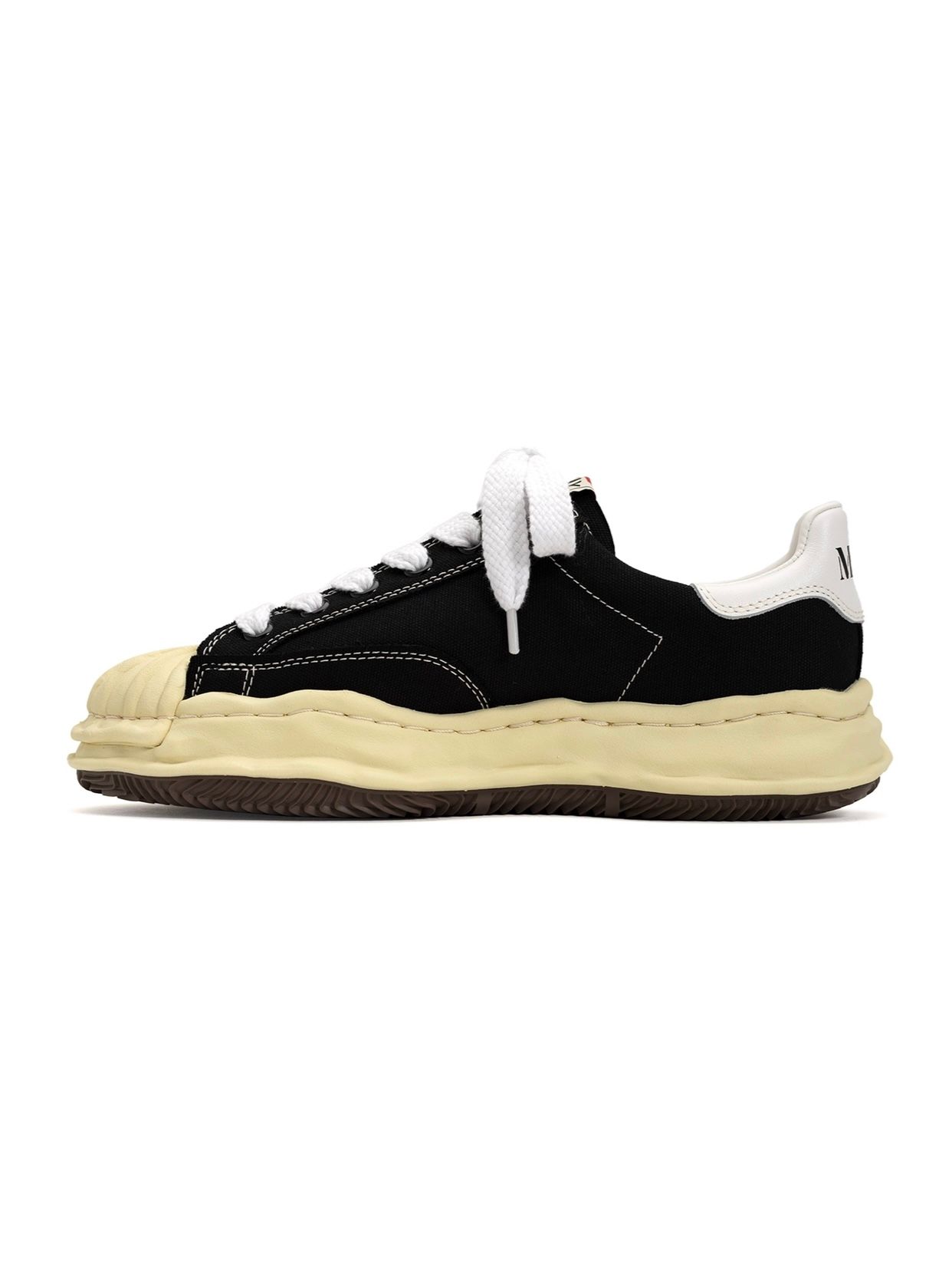 "ブレイキー" キャンバス ローカット スニーカー / BLAKEY LOW ORIGINAL VINTAGE SOLE CANVAS LOW-TOP / ブラック