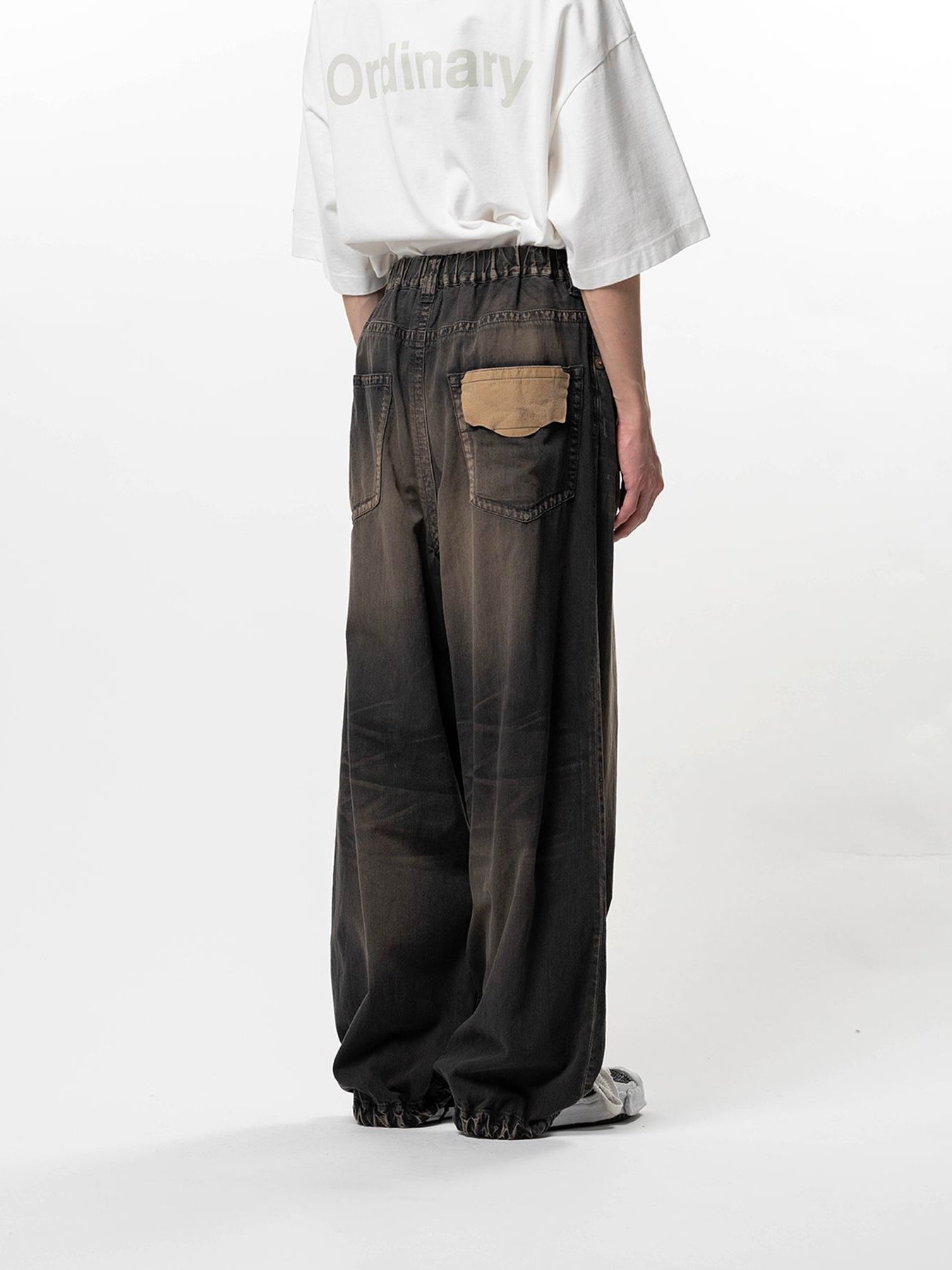 【26SS】ライトオンス ワイド デニム パンツ / LIGHT OZ WIDE DENIM / ブラック