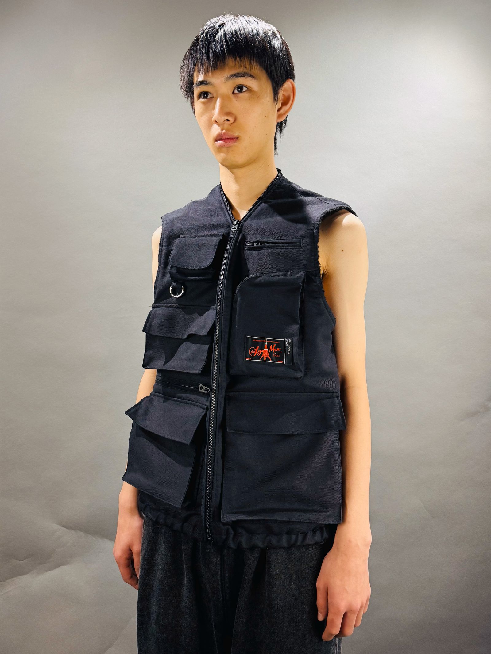 【25AW】モールスキン タクティカル リバーシブル ベスト / TACTICAL REVERSIBLE VEST by MOLESKIN / ブラック