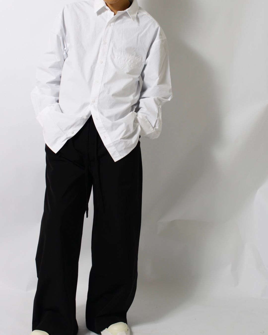 【25SS】ジャイアント シャツ 長袖 / GIANT SHIRT / WHITE(ホワイト)