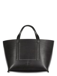 【25SS】ミニ ショッパー レザー トートバッグ 鞄 / MINI SHOPPER / ブラック