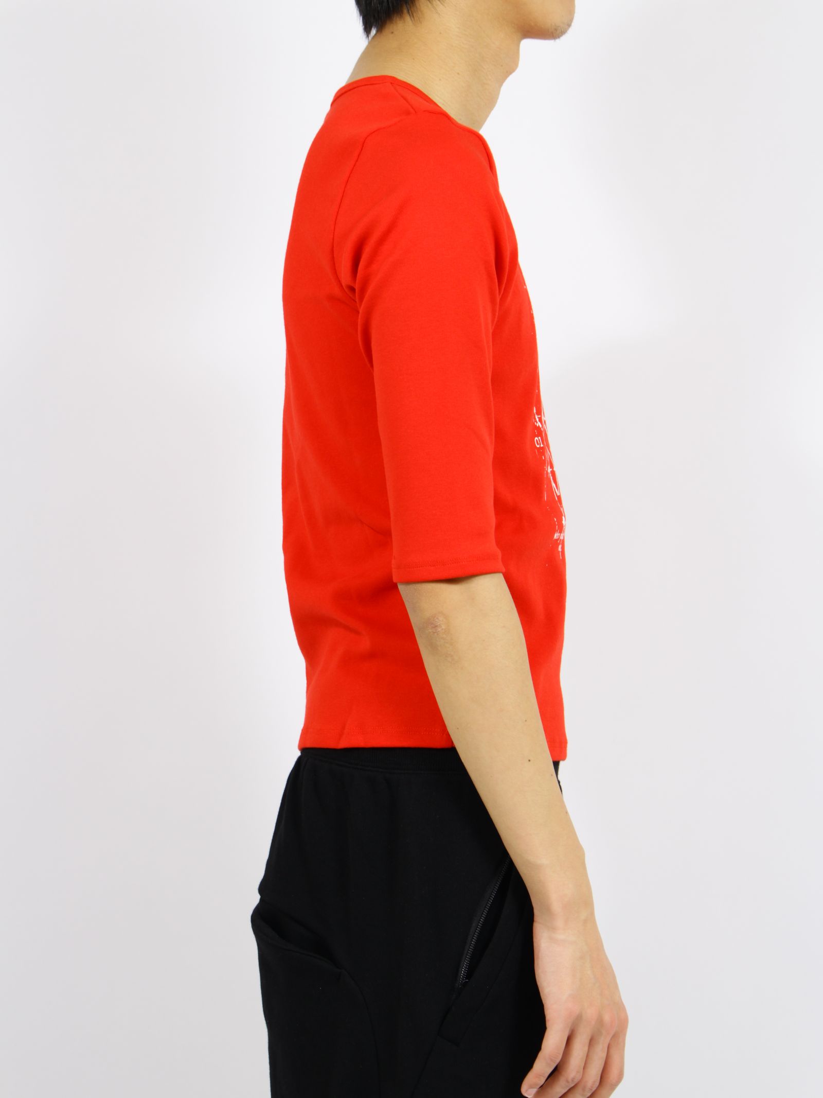 【26SS】ラティス Tシャツ / LATTICE T-SHIRT / レッド