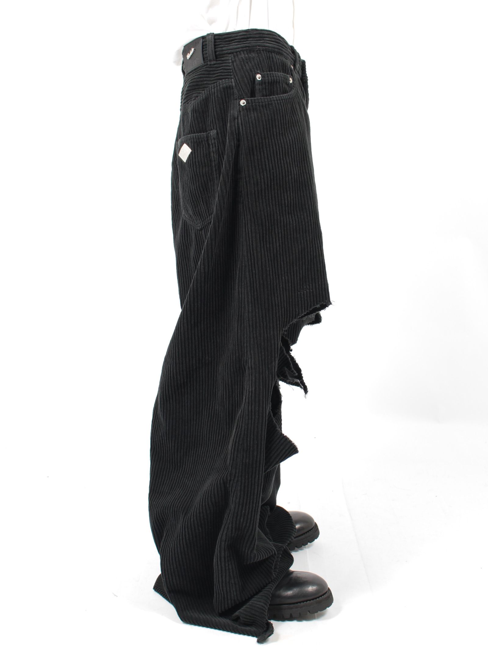 el conductorH - 【24AW】ディストレスト コーデュロイ ワイド