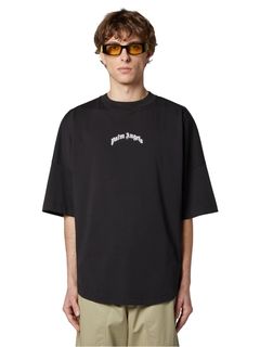 PALM ANGELS - 【25SS】バック カーブロゴ オーバー Tシャツ / BACK 
