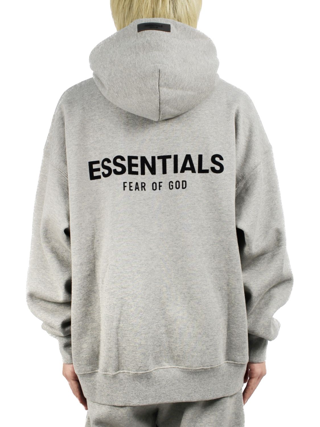 FOG-Essentials Logo Hoodie/ヘザーオートミール / S