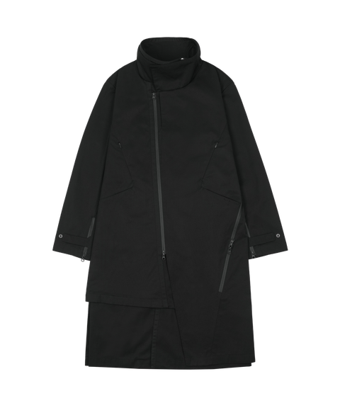 【26AW】デュアル ストラクチャー コート / DUAL STRUCTURE COAT / ブラック