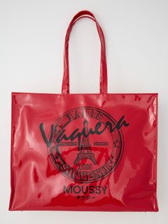 【26SS】ラージ ショッピング バッグ / VQ LARGE SHOPPING BAG / レッド