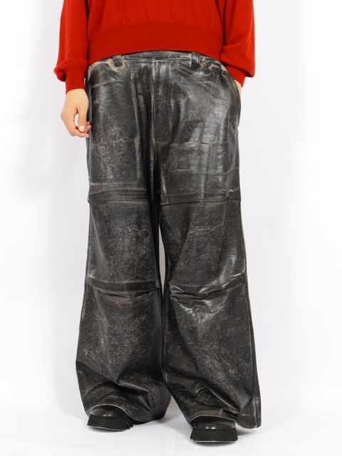 【26AW】クラッキング コーテッド ミリタリー パンツ / CRACKING COATED MILITARY PANTS .16 / SAND BEIGE BASE(ベージュ)