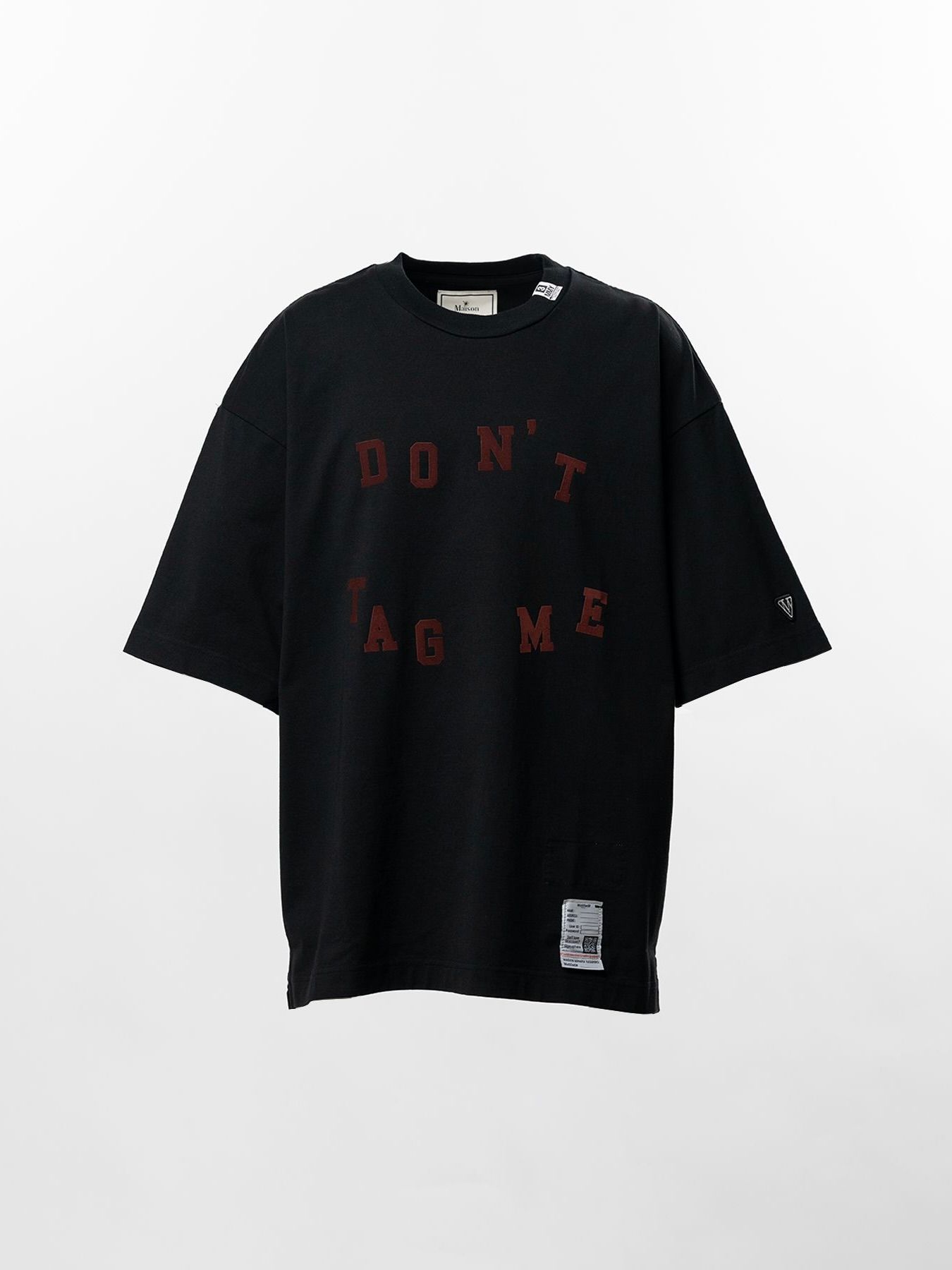 【26AW】ドント タグ ミー フロッキー Tシャツ / DON'T TAG ME, FLOCKY TEE / ブラック