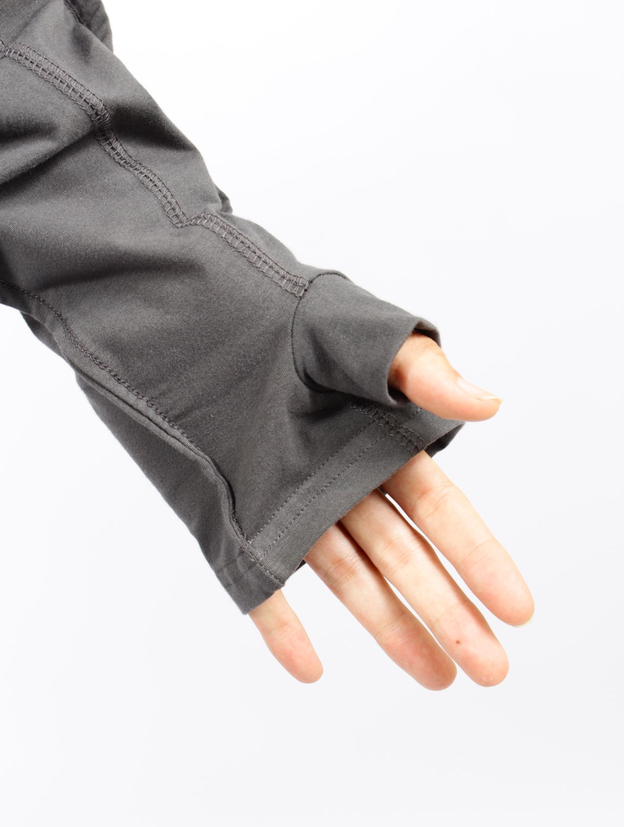 【25AW】サソウ トップス / SASOU TOP / チャコール