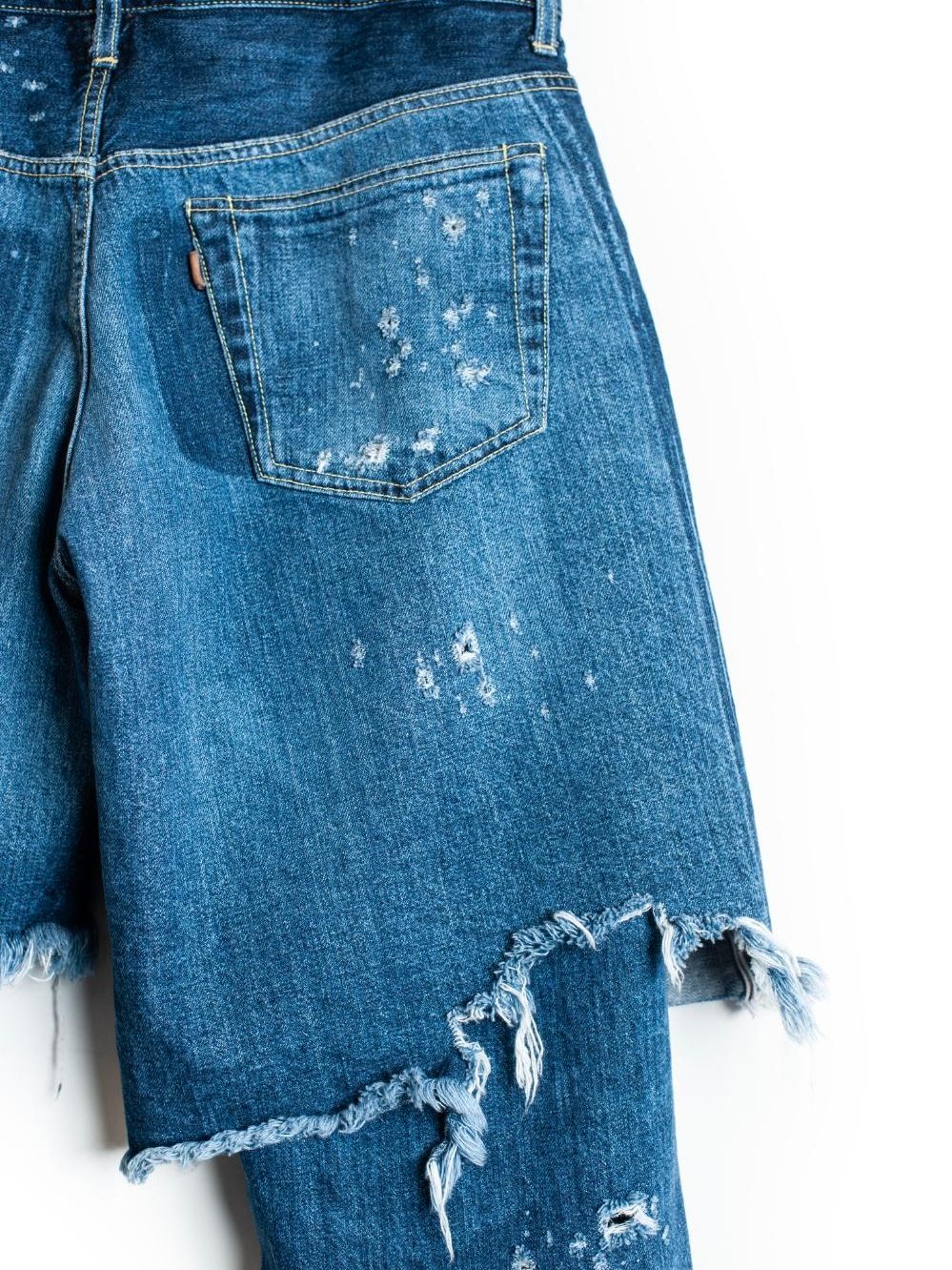 【25AW】リメイク レイヤー デニム パンツ / RE:LAYER 5P DENIM PANTS / インディゴ