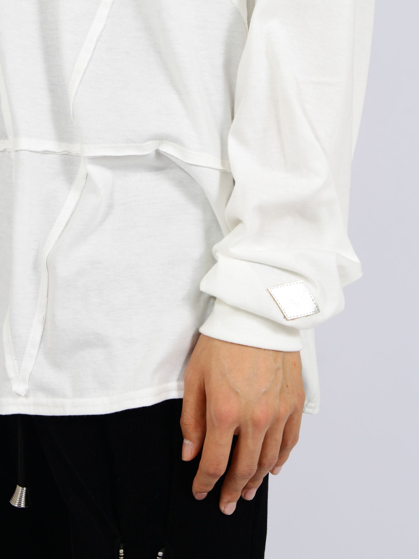 【26AW】コットン ペンタグラム スイッチ ロングスリーブ Tシャツ 長袖 Tシャツ / COTTON PENTAGRAM SWITCHED L/S T-SHIRT / ホワイト