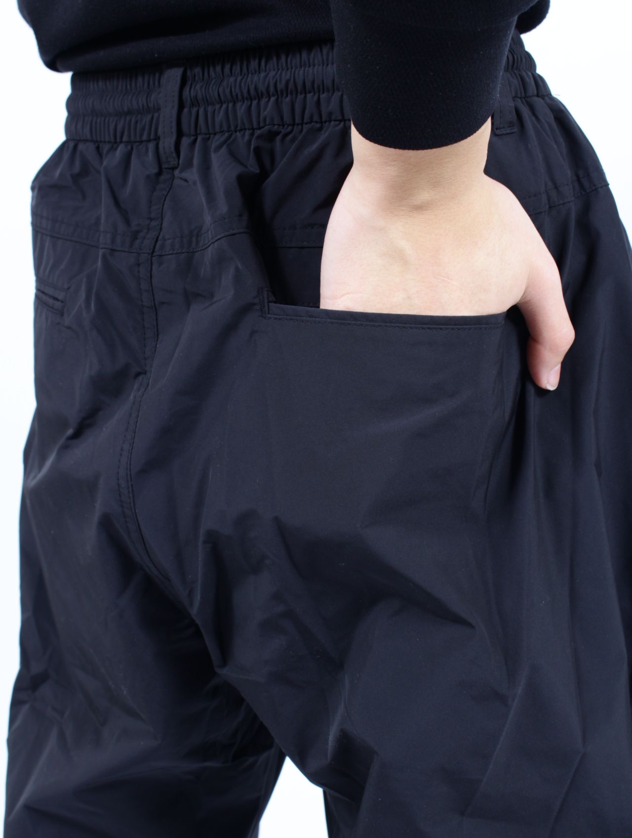【25SS】ウェーブ パンツ / WAVE PANTS / ブラック