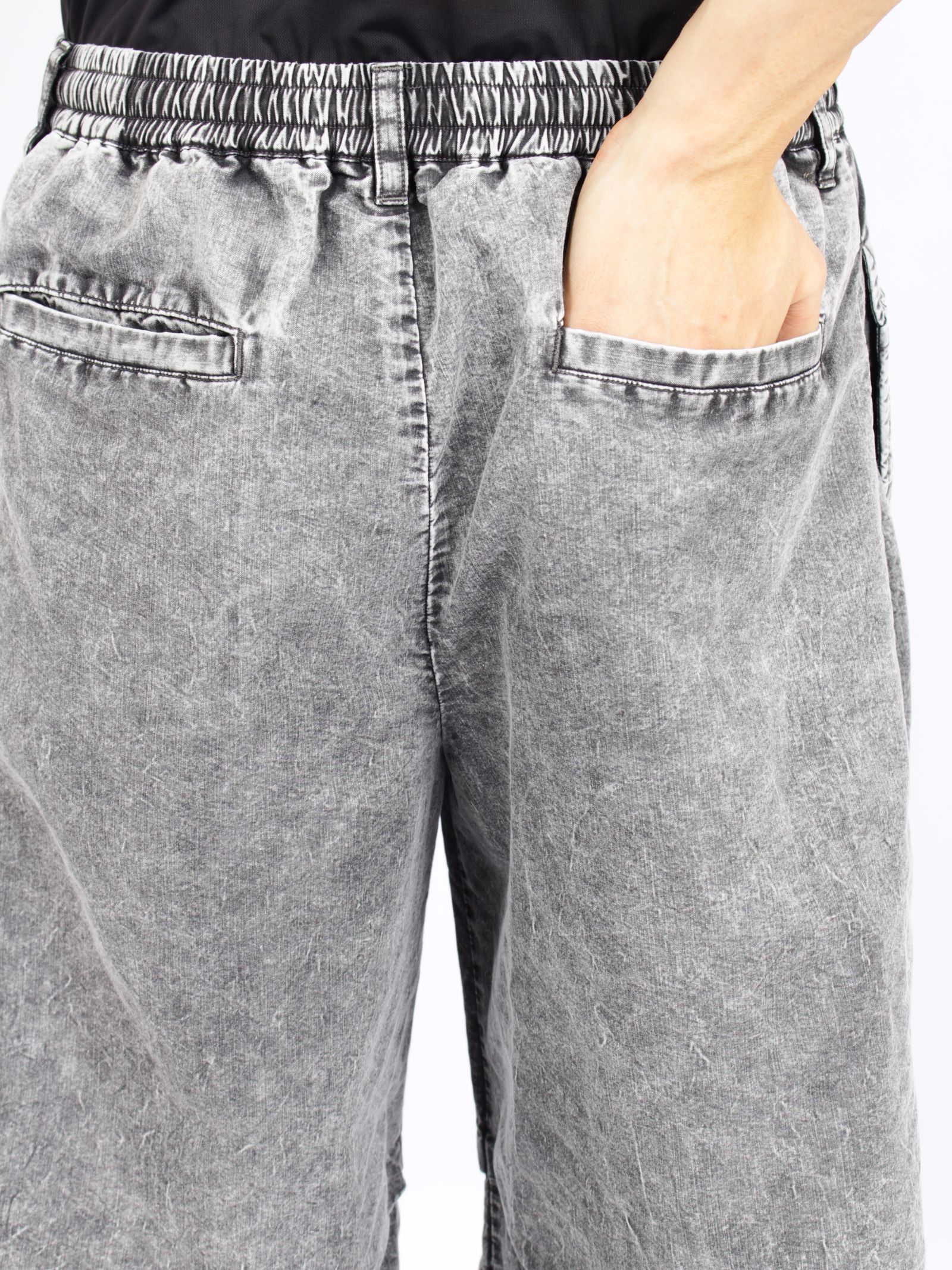 【26AW】タックド バルーン デニム / TUCKED BALLOON DENIM / ライト グレー